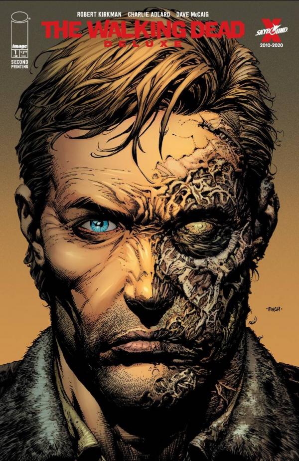 WALKING DEAD DLX #1 CVR A FINCH & MCCAIG 2ND PTG