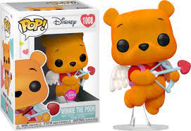 Winnie The Pooh Valentine Flocked 1008