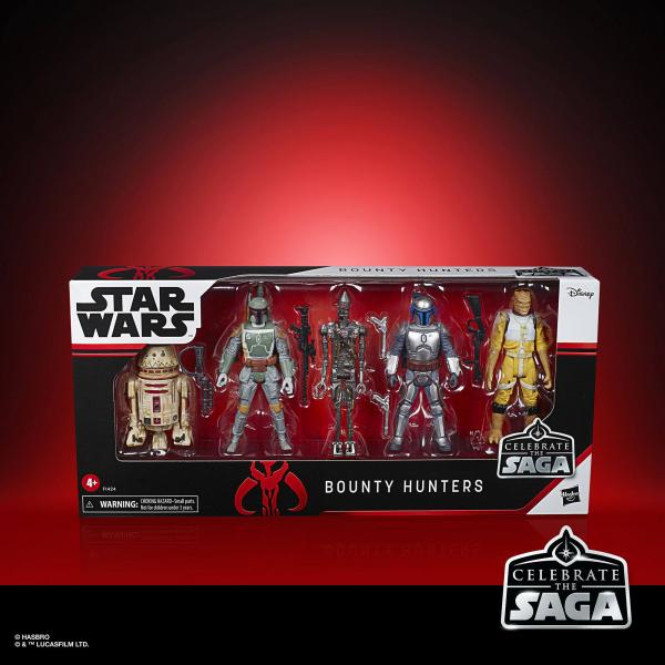 Star Wars Celebrate The Saga - Pack de 5 Figurines Bounty Hunters