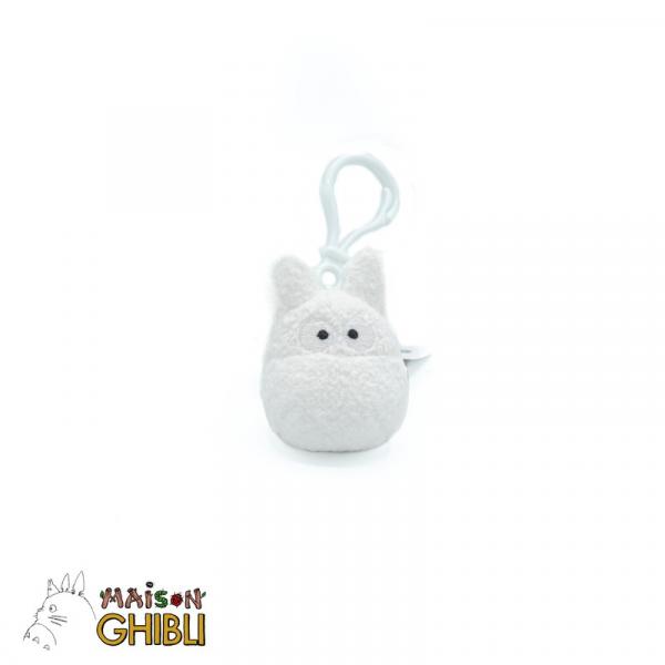 Mon Voisin Totoro - Strap Peluche Totoro Blanc 6cm