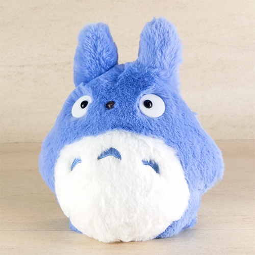 Mon Voisin Totoro - Peluche Nakayoshi Totoro Bleu 18cm
