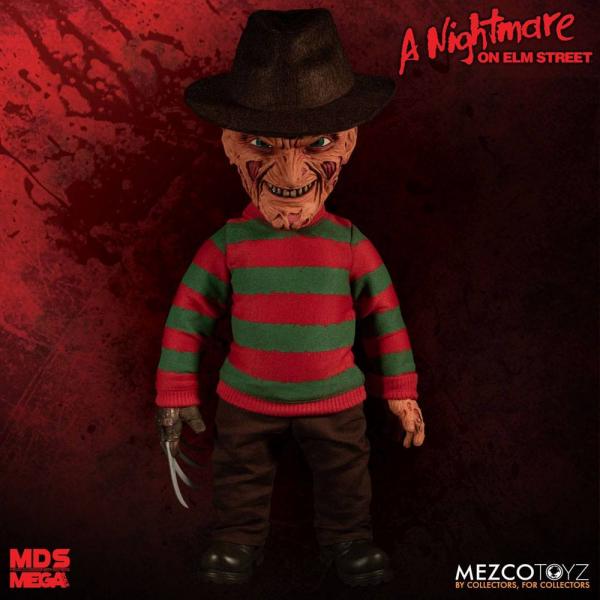 Nightmare On Elm Street figurine Parlante Mega Scale Freddy Krueger 38 cm