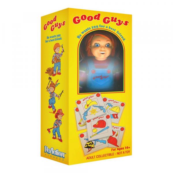 Figurine ReAction Good Guy Chucky in Box NYCC 10 cm