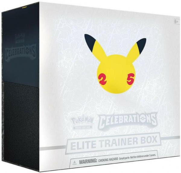 Pokemon 25th Anniversary Elite Trainer Box Version Anglaise