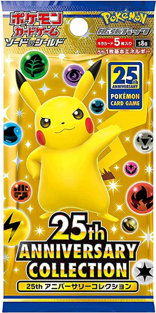 Booster Pokemon Japonais s8a 25th Anniversary