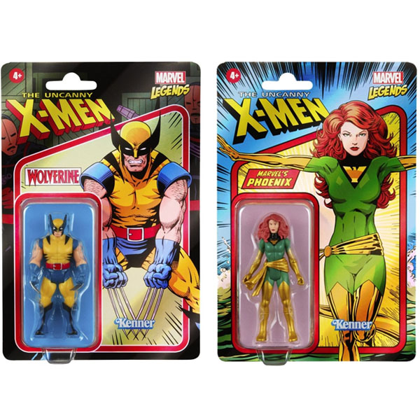 Marvel Legends Retro Multipack Wolverine & Phoenix