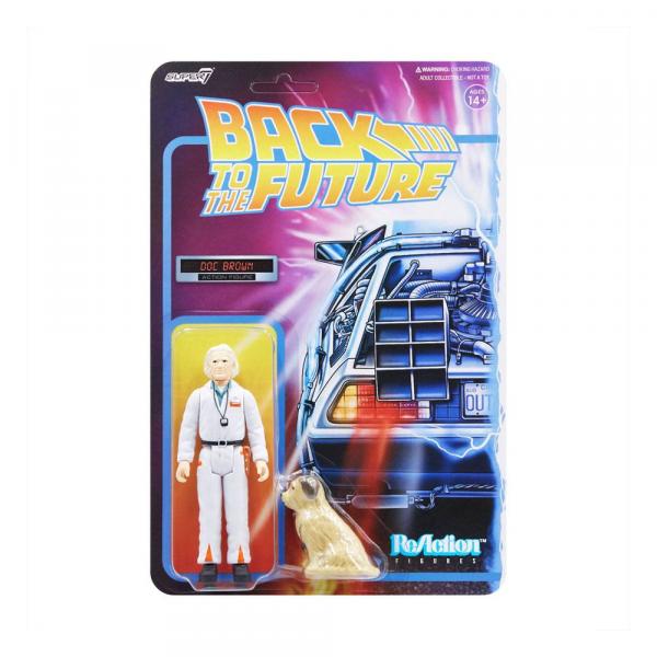 Back To The Future Figurine ReAction Doc Brown