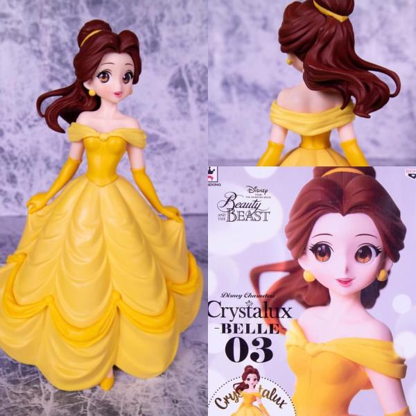 FIGURINE DISNEY CHARACTERS CRYSTALUX 03: BELLE- BEAUTY AND THE BEAST