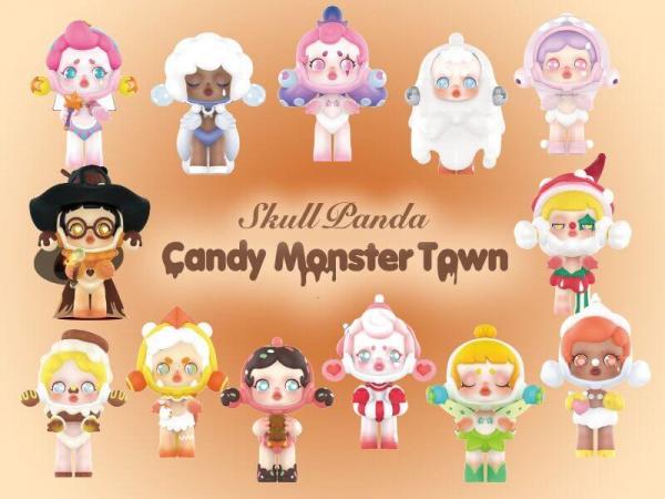 POP MART X Skull Panda Candy Monster Town