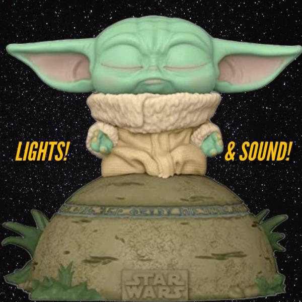 6'' Grogu Using the Force 485 (Lights & Sound)