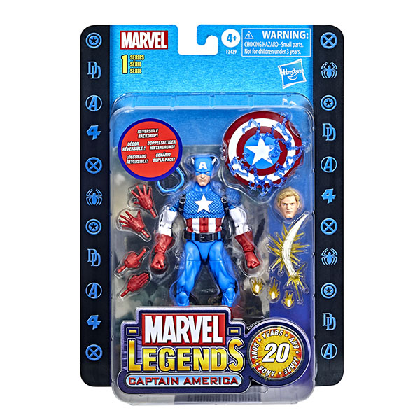Marvel Legends Captain America 20th Anniversary
