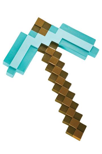 Minecraft Réplique Plastique Diamond Pickaxe 40 cm