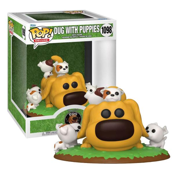 Dug With Puppies 1098