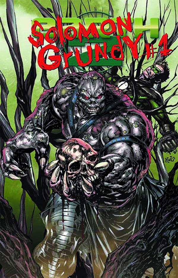 EARTH 2 #15.2 SOLOMON GRUNDY 2ND PTG