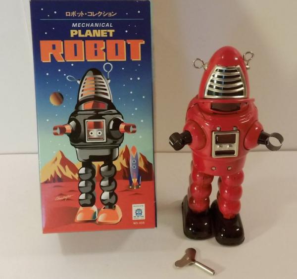Mechanical Planet Robot (Red Version)