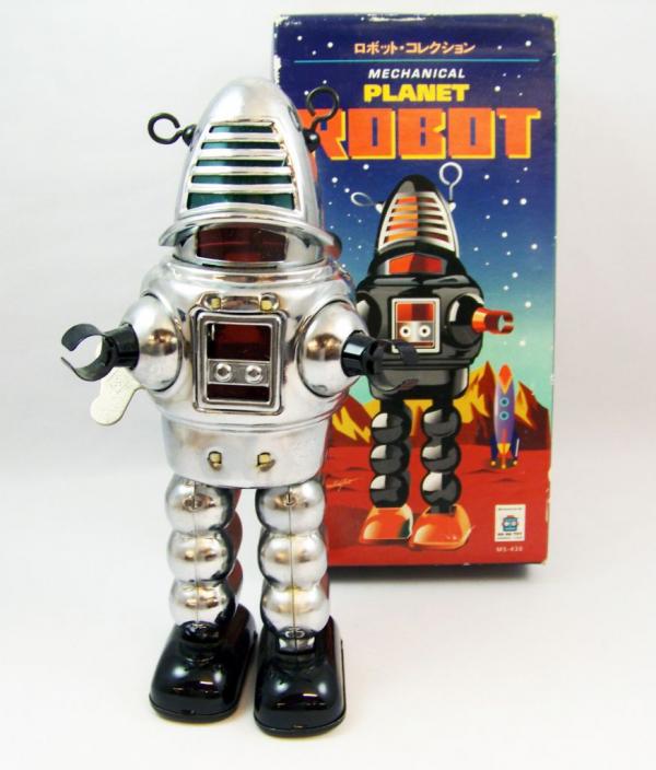 Mechanical Planet Robot (Silver Version)