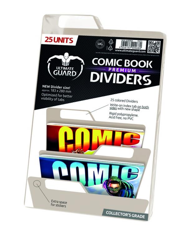 COMIC BOOK DIVIDERS GRIS (25)