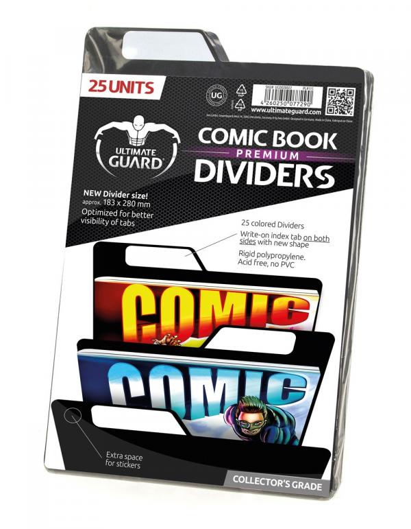 COMIC BOOK DIVIDERS NOIRS (25)