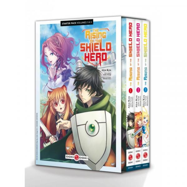 RISING OF THE SHIELD HERO (THE) - THE RISING OF THE SHIELD HERO - STARTER PACK VOL. 01-03