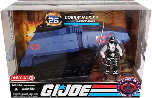 G.I. Joe 25th Anniversary Cobra H.I.S.S. with Cobra Driver