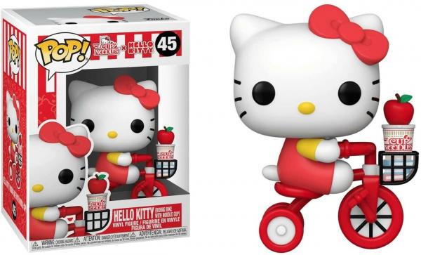 Hello Kitty (Riding Bike With Noodle Cup) 45