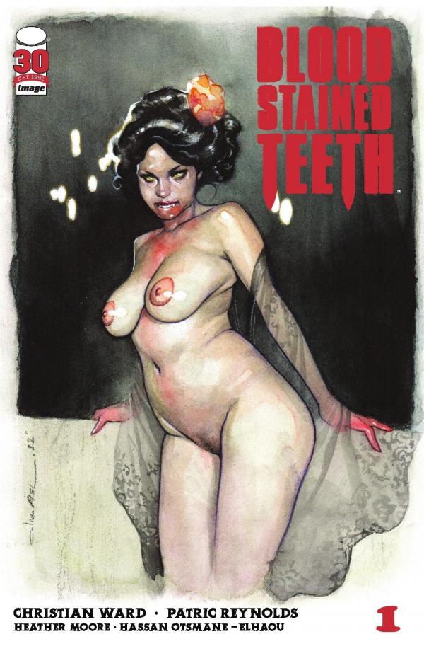 BLOOD-STAINED TEETH #1 OLIVIER COIPEL LCCAF EXCLUSIVE VAR A