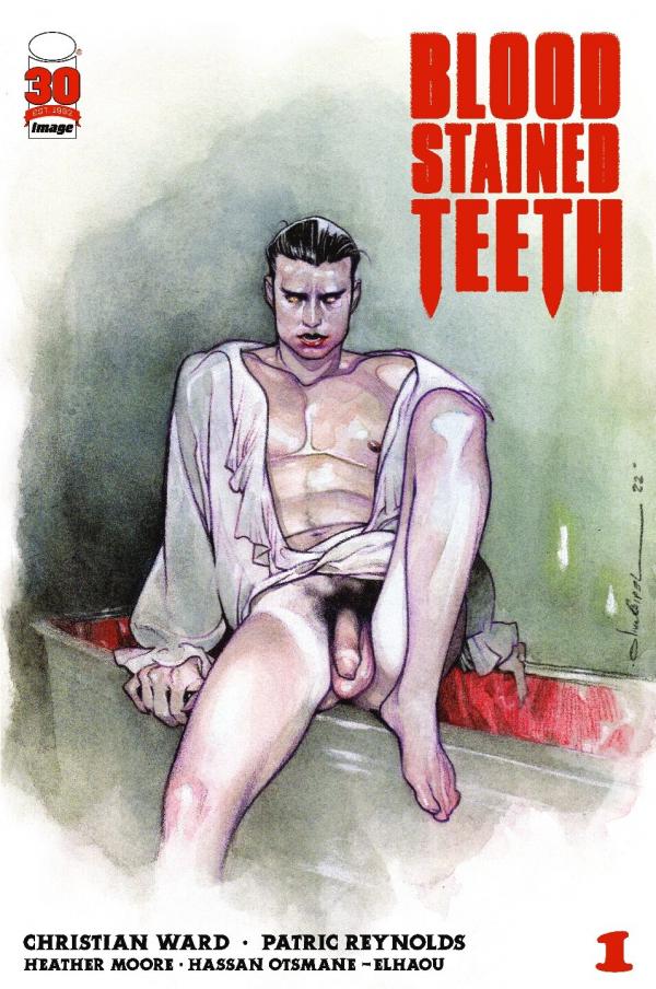 BLOOD-STAINED TEETH #1 OLIVIER COIPEL LCCAF EXCLUSIVE VAR B