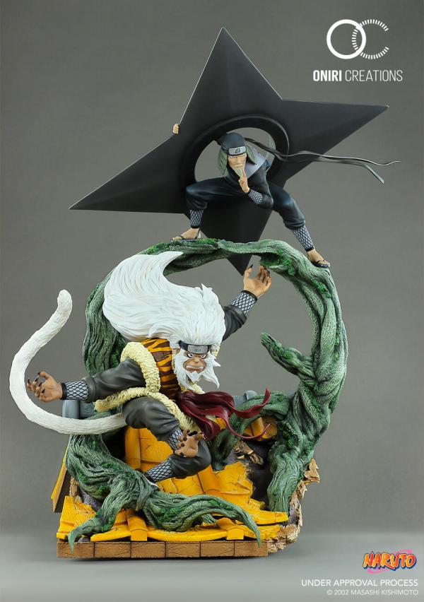 Statue Naruto Sandaime Hokage - The Last Fight