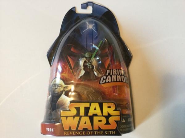 Yoda Firing Cannon SW Revenge Of The Sith