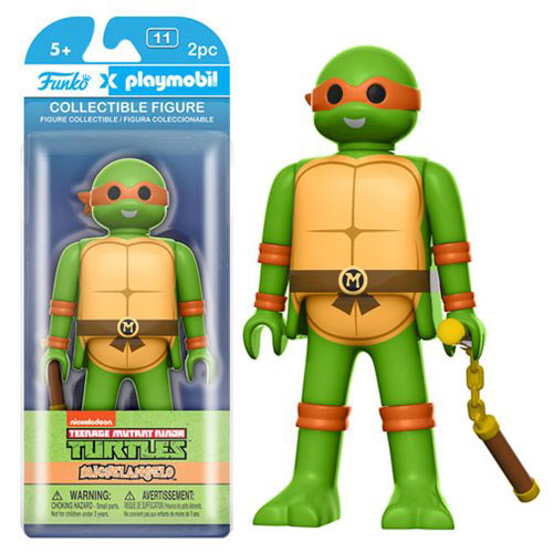 Funko x Playmobil Teenage Mutant Ninja Turtles Michelangelo