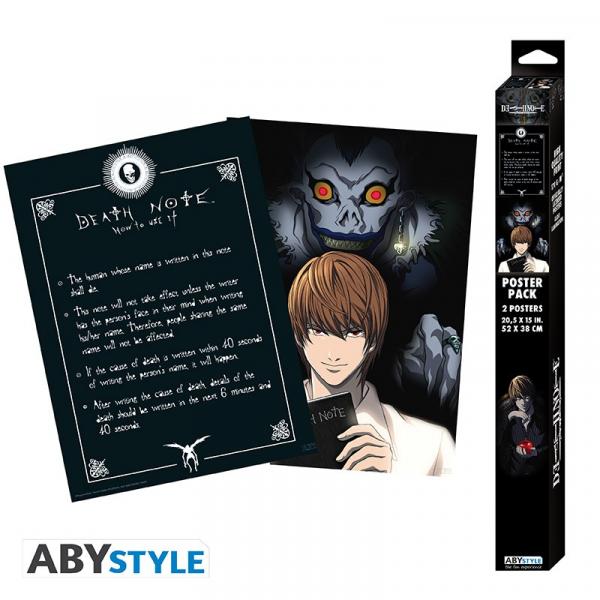 DEATH NOTE - Set 2 Chibi Posters