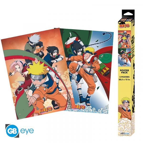 Naruto Set 2 Chibi Posters Equipe 7