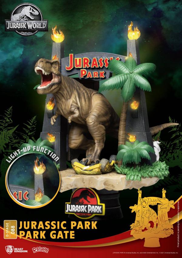 Diorama Stage 088 - Jurassic Park