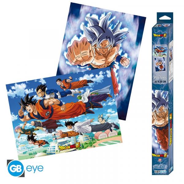 Dragon Ball  Super Set 2 Chibi Posters Goku & Amis