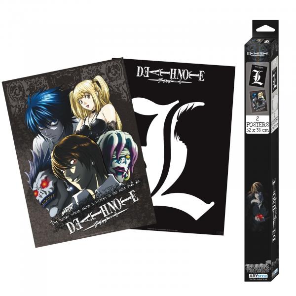 Death Note Set 2 Chibi Posters L & Groupe