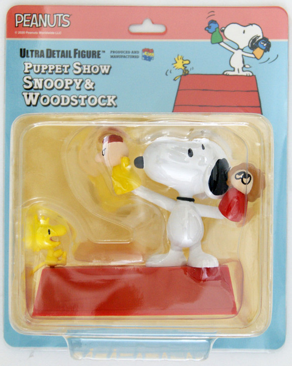 UDF Peanuts Puppet Show Snoopy & Woodstock