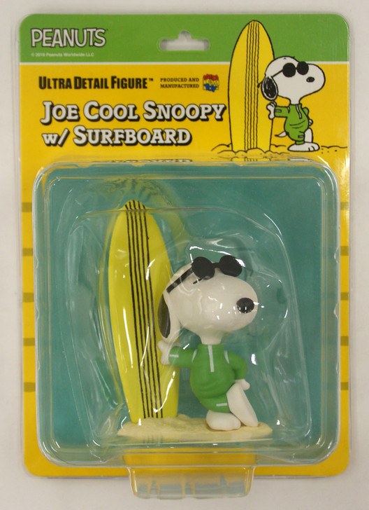 UDF Peanuts Joe Cool Snoopy w/ Surfboard