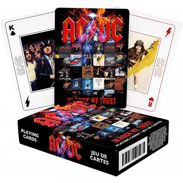 Cartes à Jouer AC/DC In Rock We Trust