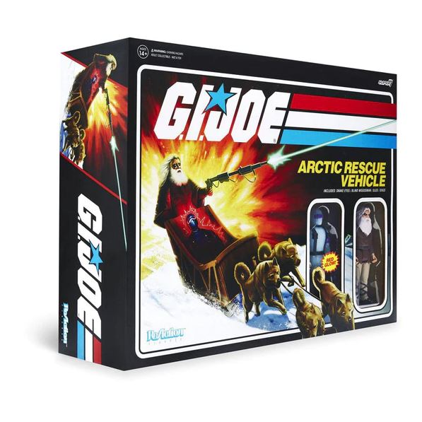 G.I. Joe Arctic Rescue Vehicle (Snake Eyes & Blind Woodsman)