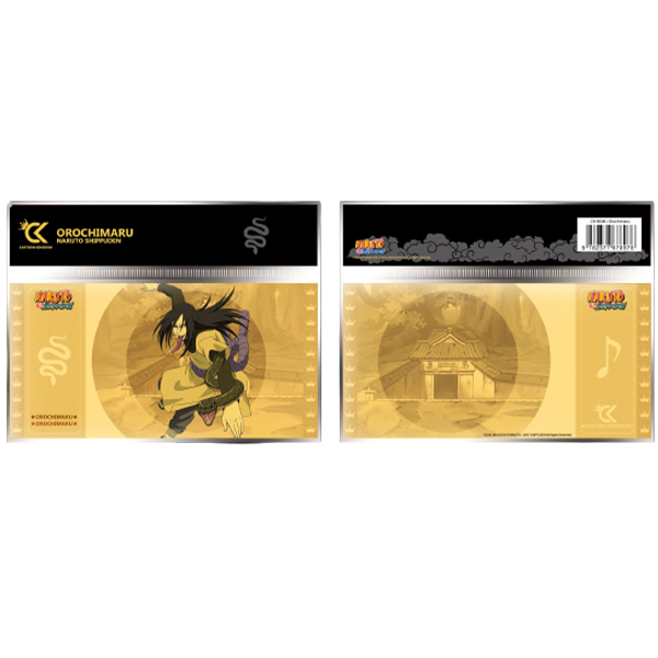 Golden Ticket Naruto Shippuden Orochimaru