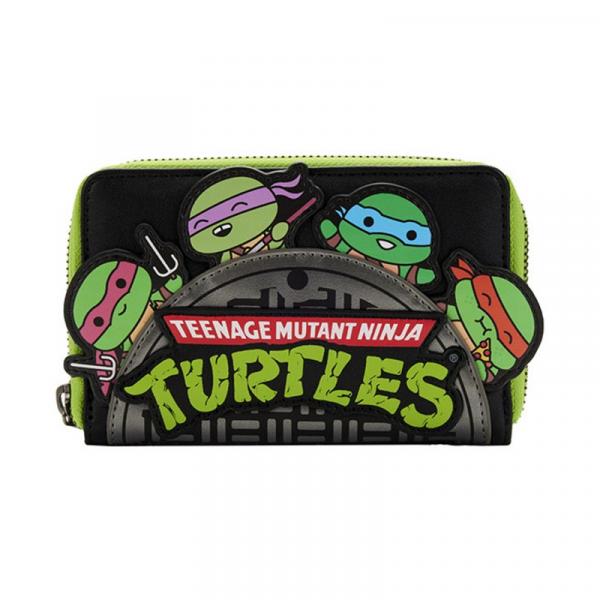 LOUNGEFLY Portfeuille Tmnt Tortues Ninja Sewer Cap