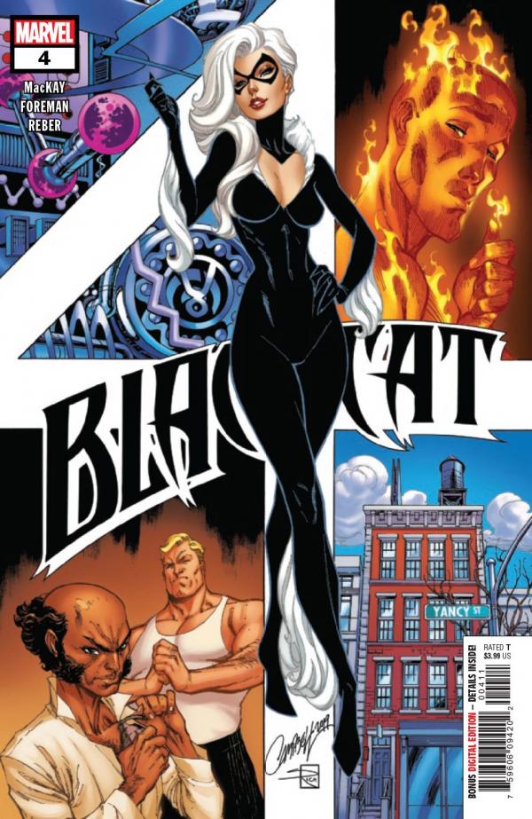 BLACK CAT #4 SIGNED CAMPBELL