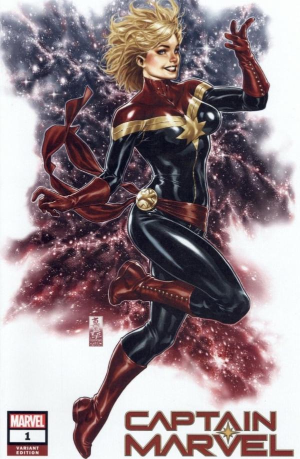 CAPTAIN MARVEL #1 MARK BROOKS EXCLUSIVE SIGNED