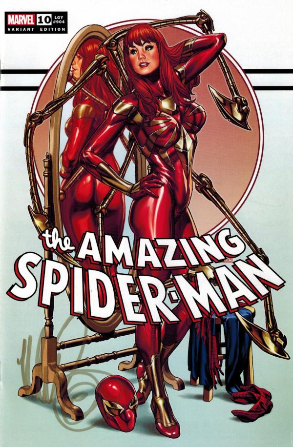 AMAZING SPIDER-MAN #10 MARK BROOKS EXCLUSIVE COVER A SIGNED