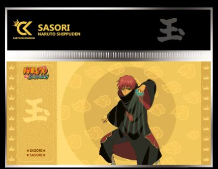 Golden Ticket Naruto Shippuden Sasori