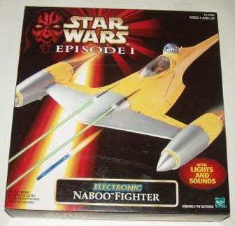 Star wars Episode I Electronic Naboo Starfighter