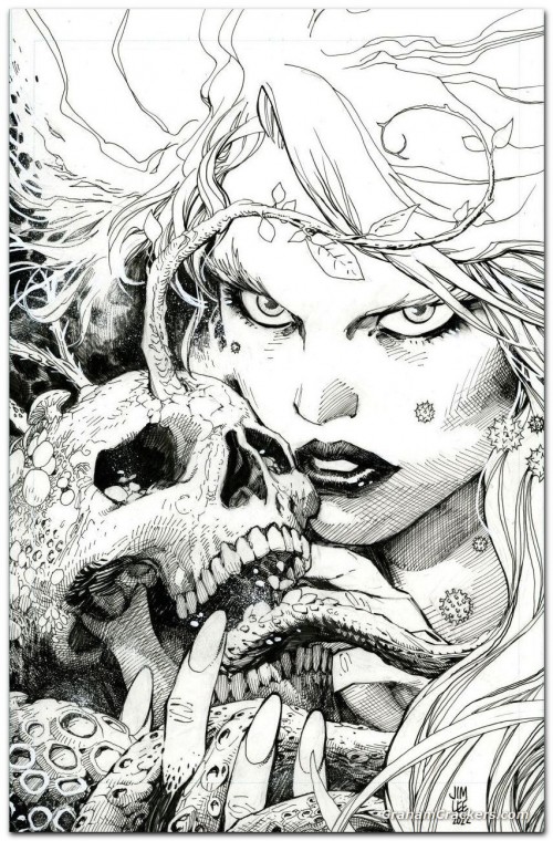 POISON IVY #1 JIM LEE EXCLUSIVE SKETCH COVER