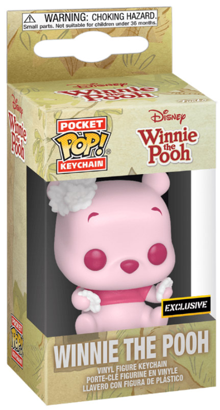 Pocket Pop! Winnie The Pooh Sakura Flocked