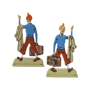 Tintin en relief Tintin à la Valise