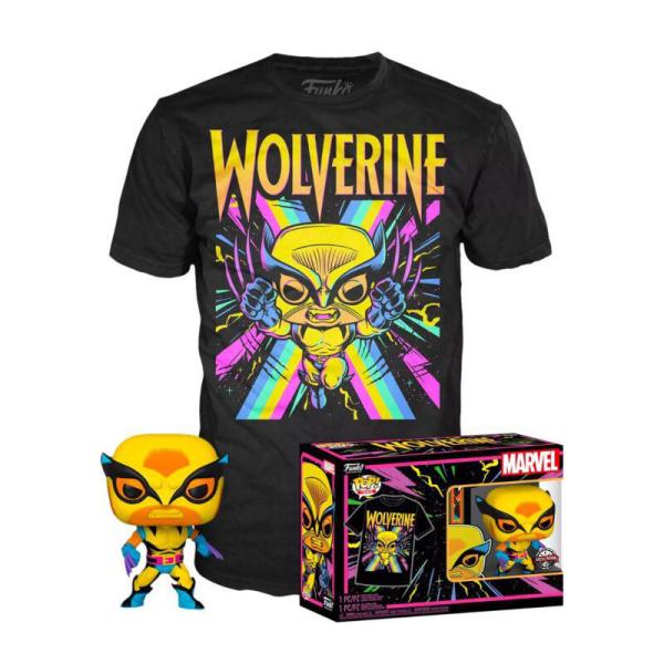 Wolverine Blacklight Pop! & Tee (S)